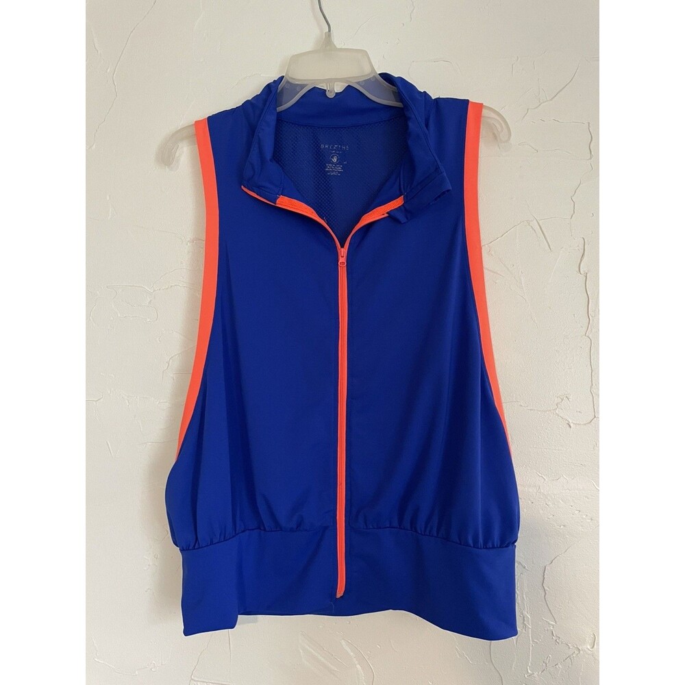 Body Glove Women's Sleeveless Performance Top Blue Pink Tank Top Shirt Medium